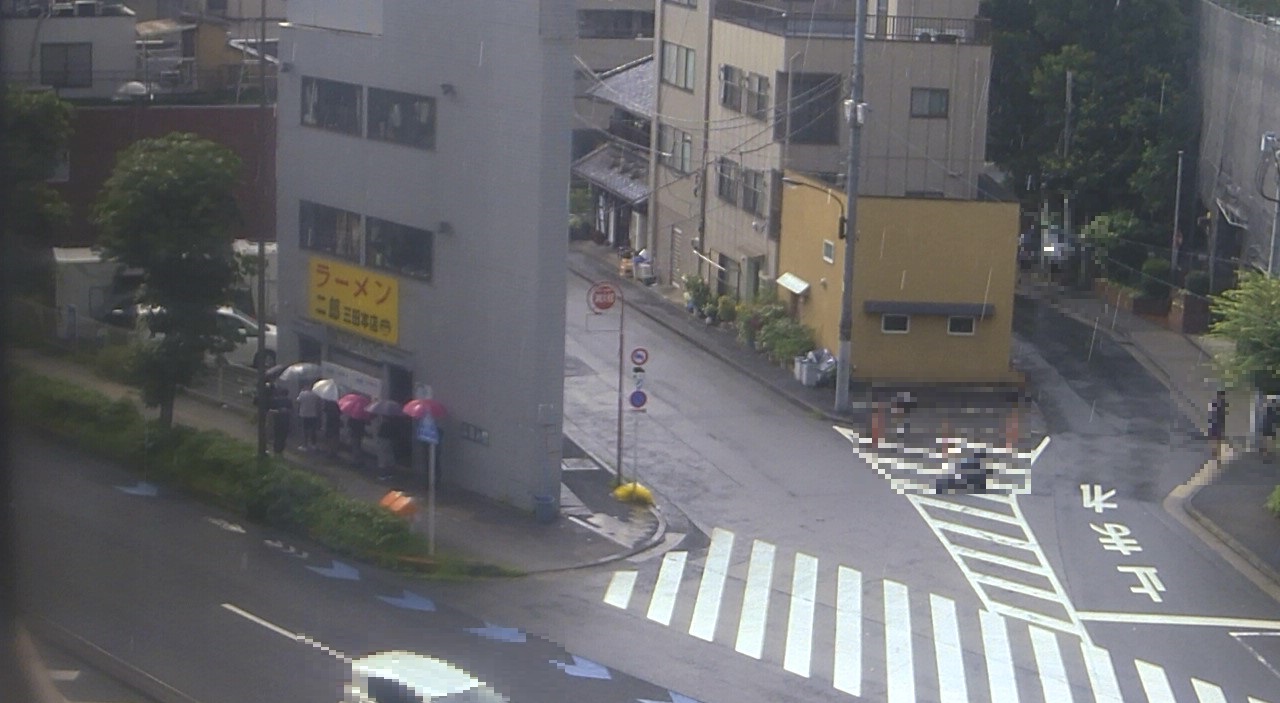 2024年7月17日ラーメン二郎三田本店の並び