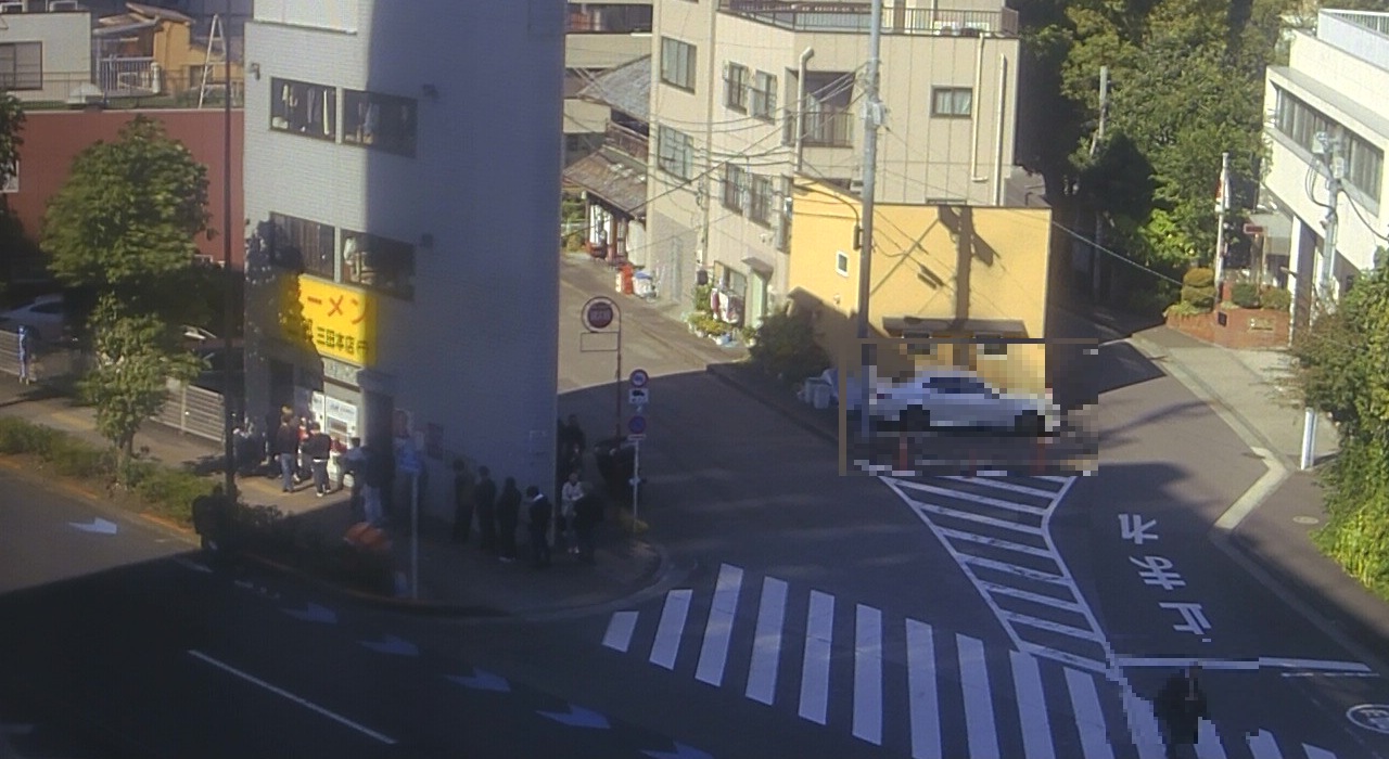 2024年11月7日ラーメン二郎三田本店の並び