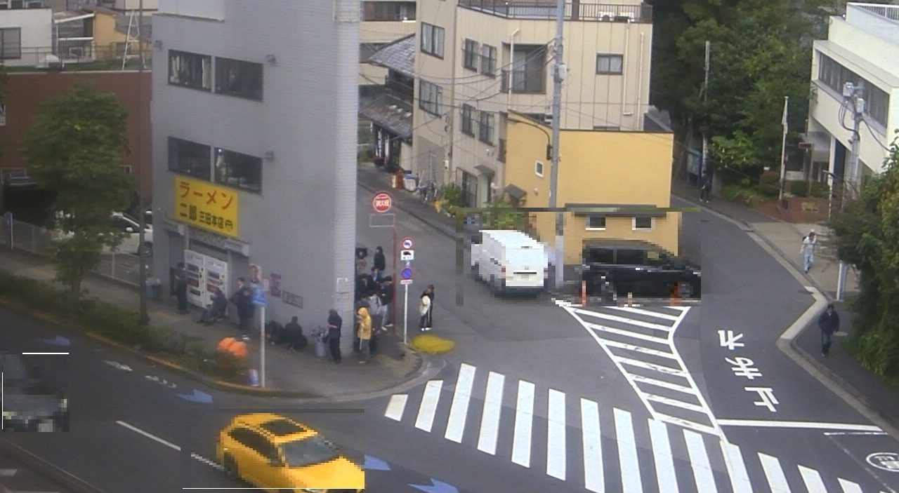 2024年11月18日ラーメン二郎三田本店の並び