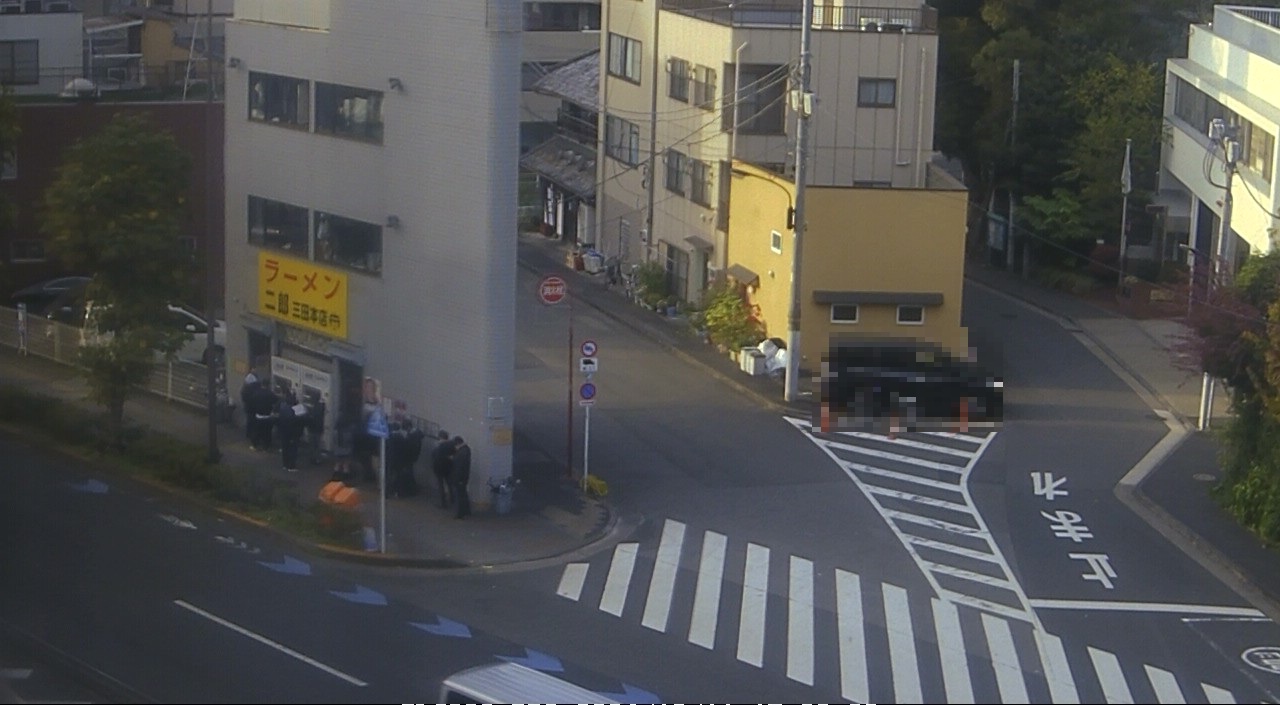 2024年12月11日ラーメン二郎三田本店の並び