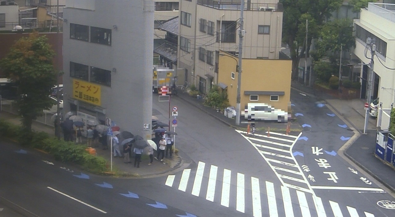 2025年9月4日ラーメン二郎三田本店の並び