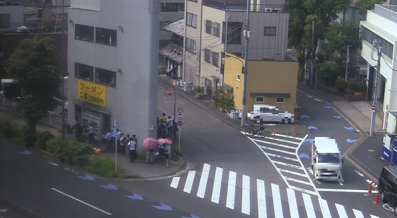 2025年9月19日ラーメン二郎三田本店の並び