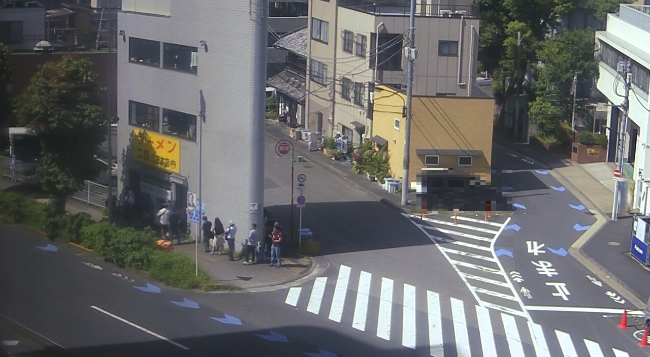 2025年9月24日ラーメン二郎三田本店の並び