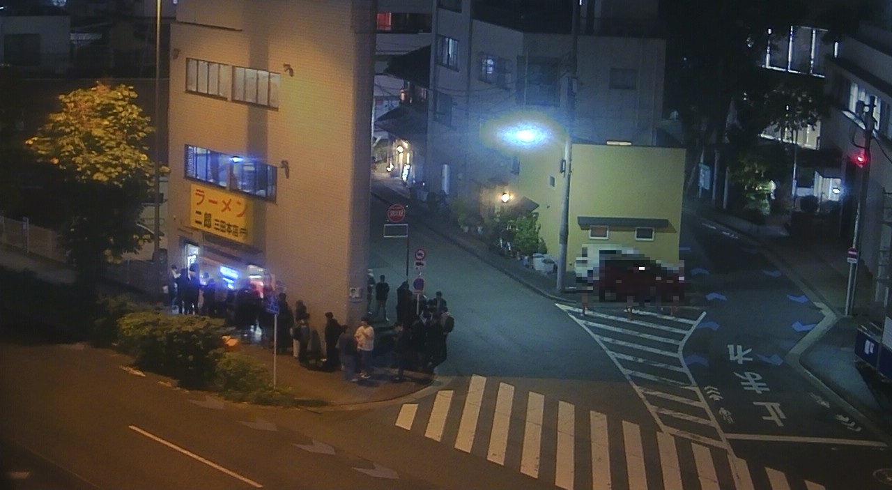 2025年11月20日ラーメン二郎三田本店の並び