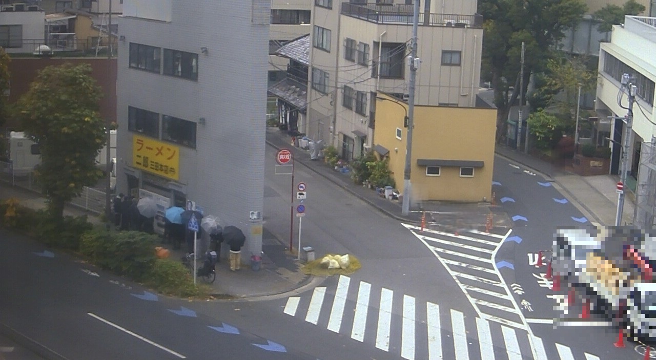 2025年12月3日ラーメン二郎三田本店の並び