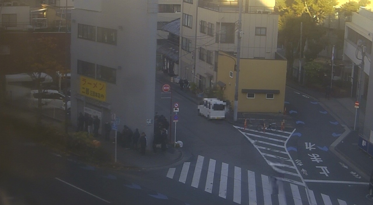 2026年1月8日ラーメン二郎三田本店の並び