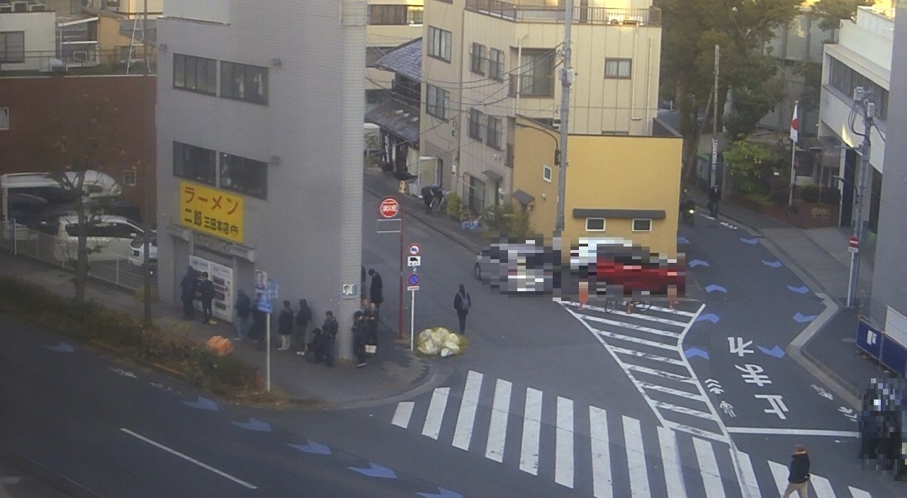 2026年1月13日ラーメン二郎三田本店の並び