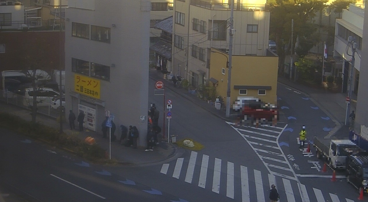 2026年1月14日ラーメン二郎三田本店の並び