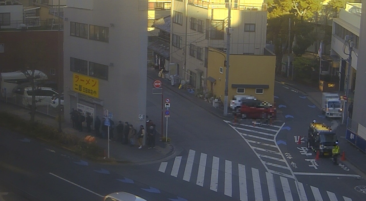 2026年1月23日ラーメン二郎三田本店の並び