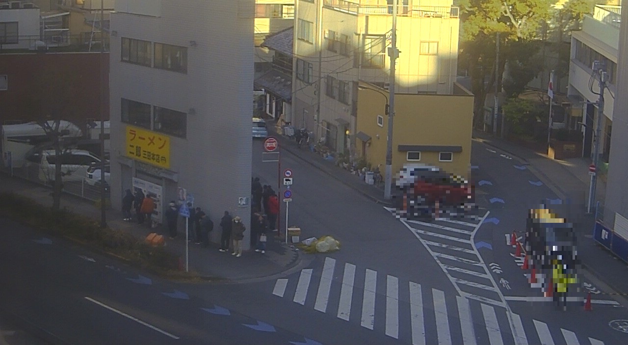 2026年1月24日ラーメン二郎三田本店の並び