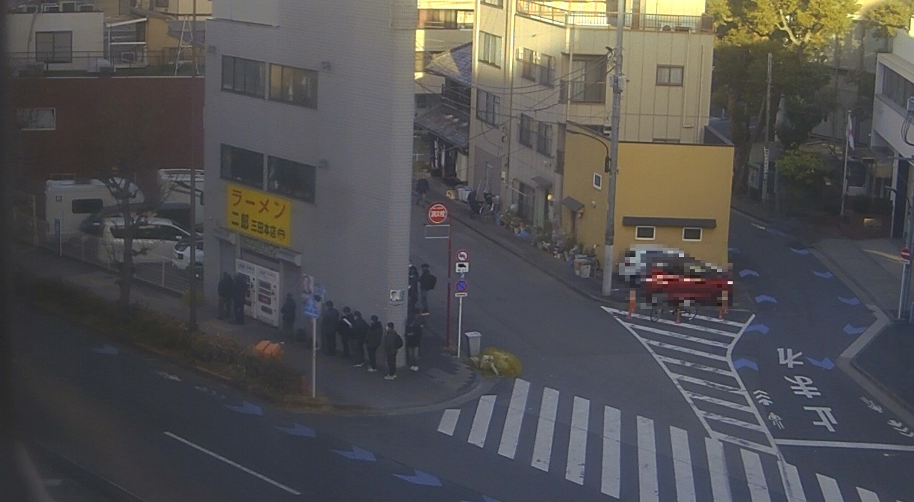 2026年1月26日ラーメン二郎三田本店の並び