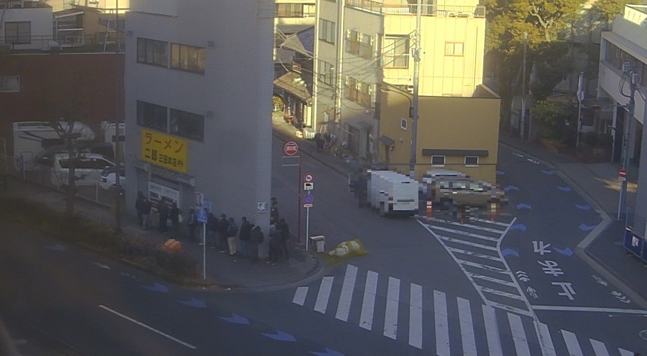 2026年2月4日ラーメン二郎三田本店の並び