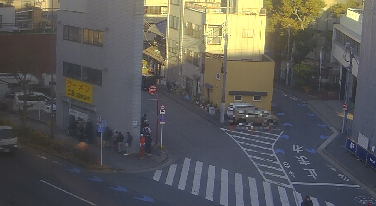 2026年2月5日ラーメン二郎三田本店の並び