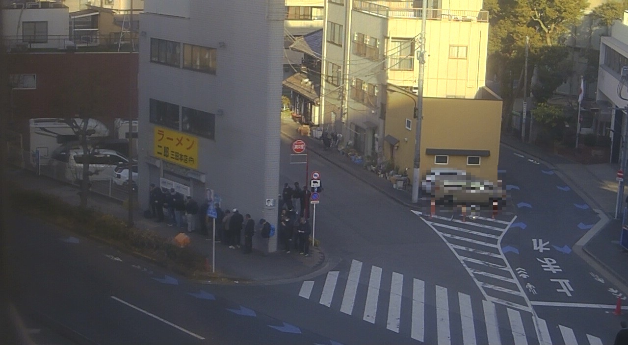 2026年2月6日ラーメン二郎三田本店の並び