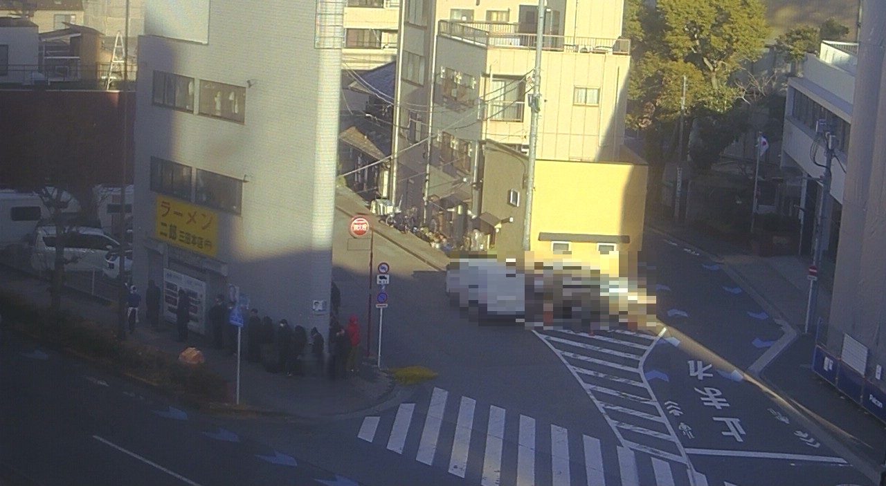2026年2月19日ラーメン二郎三田本店の並び