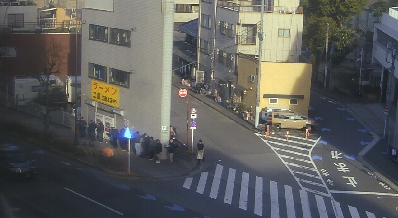 2026年2月27日ラーメン二郎三田本店の並び