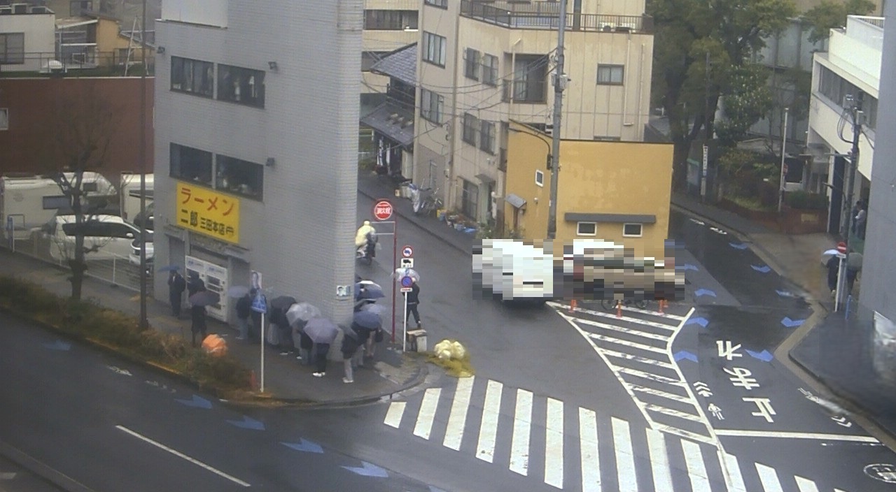 2026年3月4日ラーメン二郎三田本店の並び