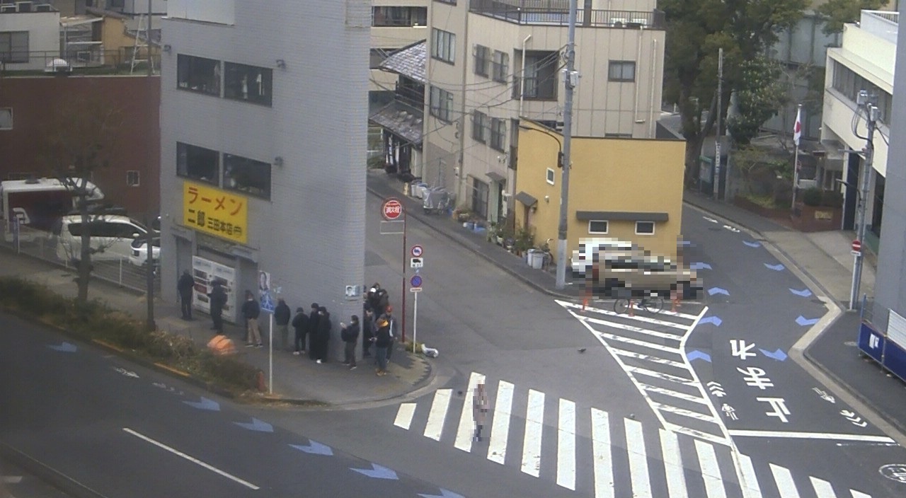 2026年3月9日ラーメン二郎三田本店の並び