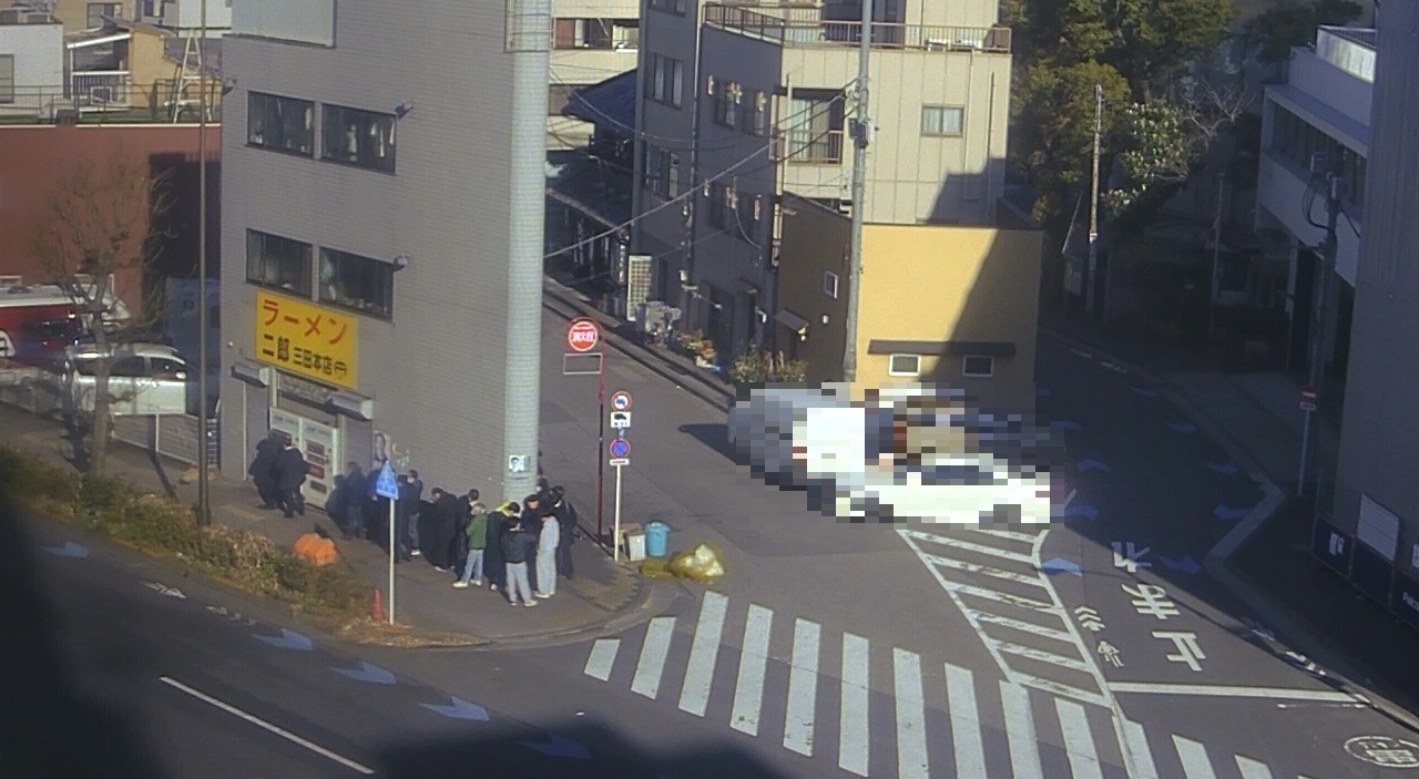 2026年3月11日ラーメン二郎三田本店の並び