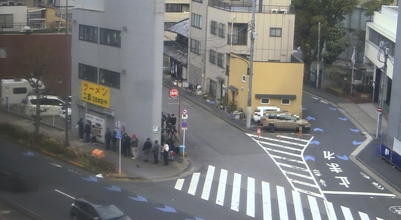 2026年3月13日ラーメン二郎三田本店の並び