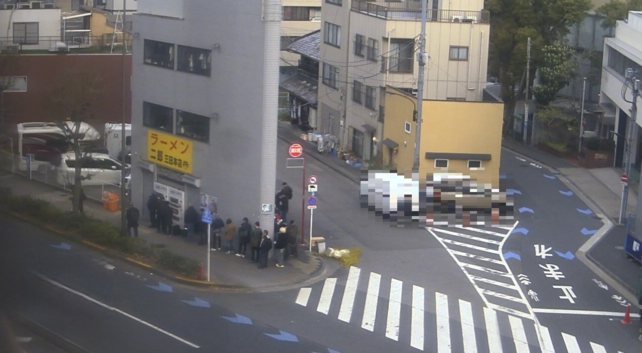 2026年3月18日ラーメン二郎三田本店の並び