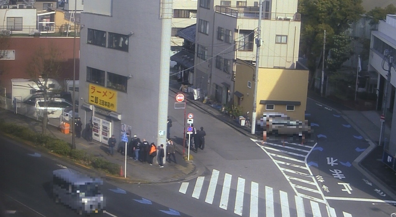 2026年3月27日ラーメン二郎三田本店の並び