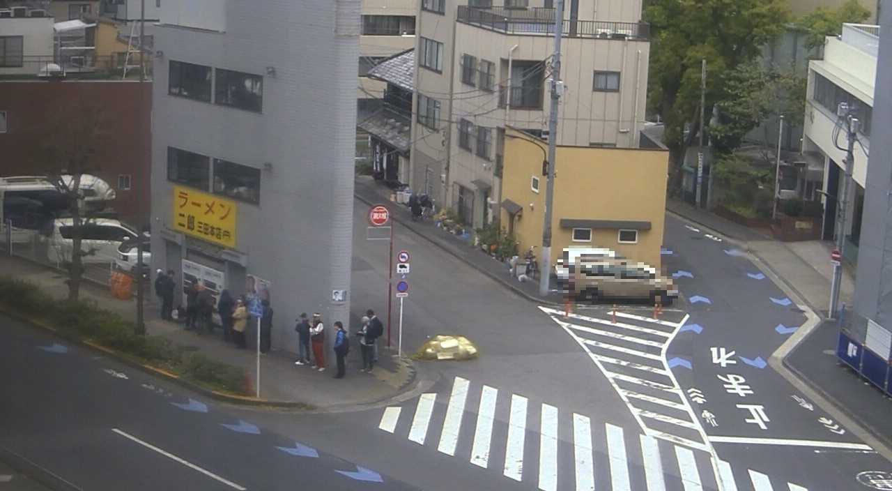 2026年3月31日ラーメン二郎三田本店の並び