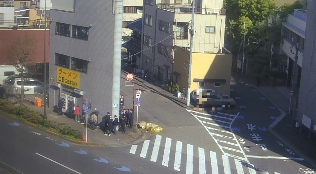2026年4月8日ラーメン二郎三田本店の並び