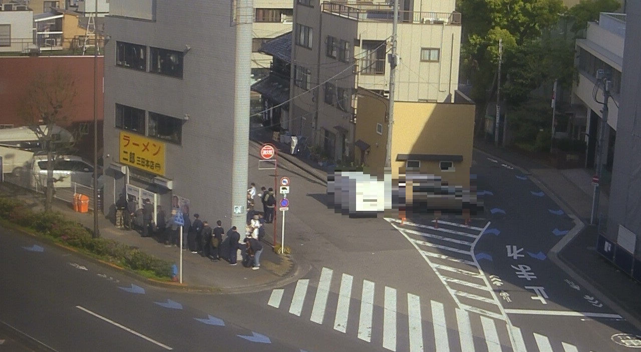 2026年4月9日ラーメン二郎三田本店の並び