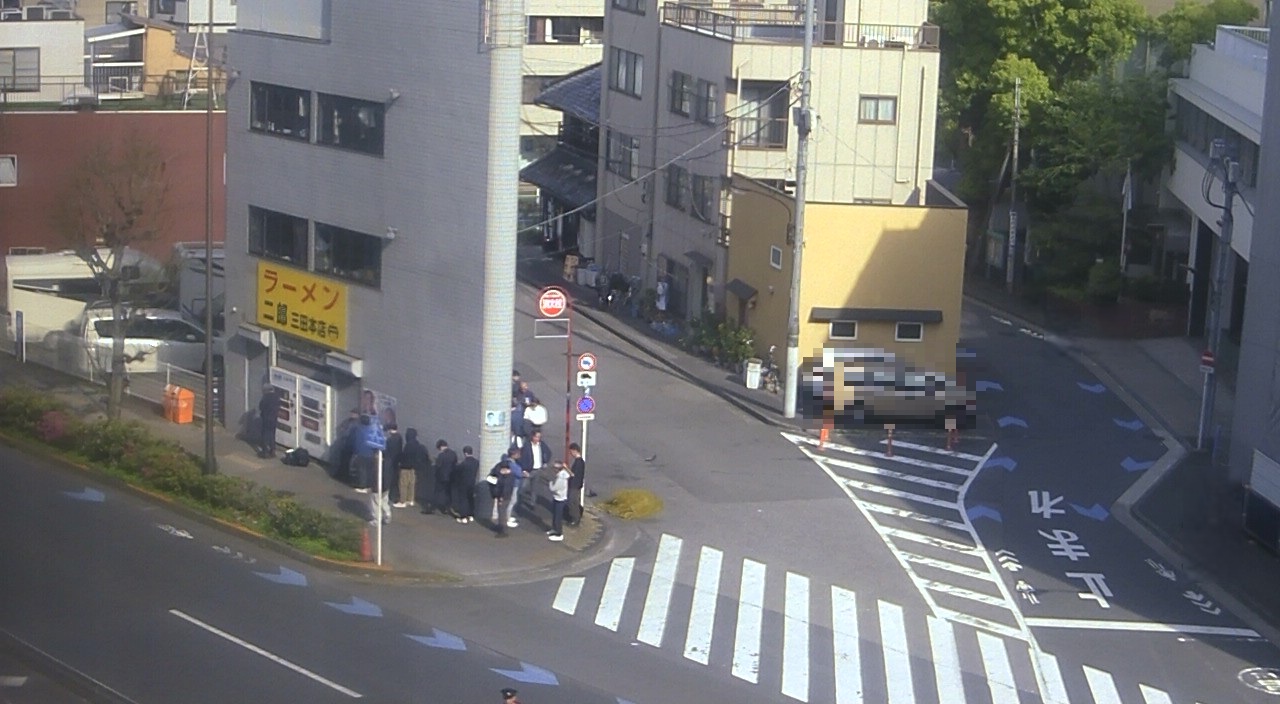 2026年4月13日ラーメン二郎三田本店の並び