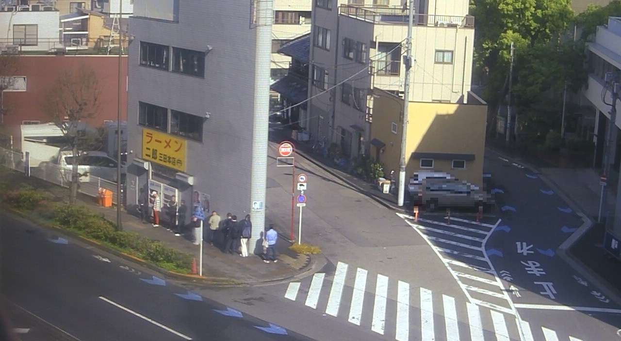 2026年4月16日ラーメン二郎三田本店の並び