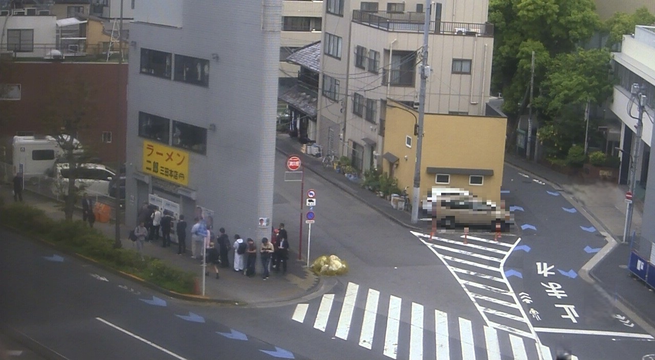 2026年4月21日ラーメン二郎三田本店の並び