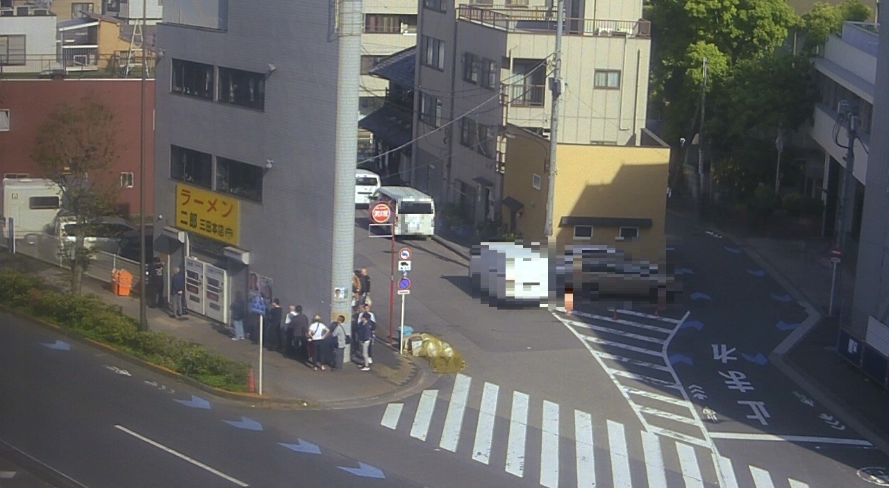 2026年4月22日ラーメン二郎三田本店の並び