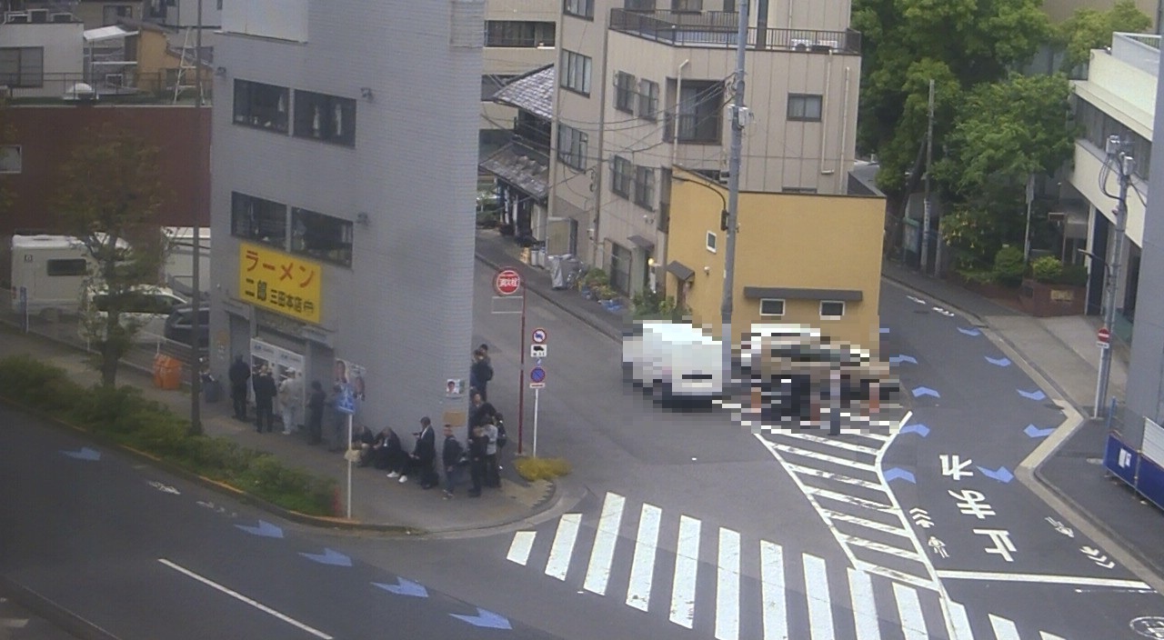2026年4月23日ラーメン二郎三田本店の並び