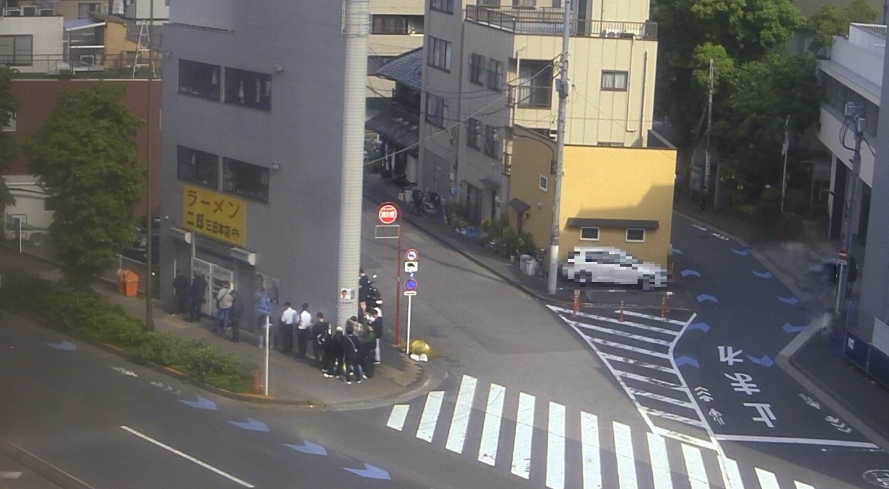 2026年5月11日ラーメン二郎三田本店の並び