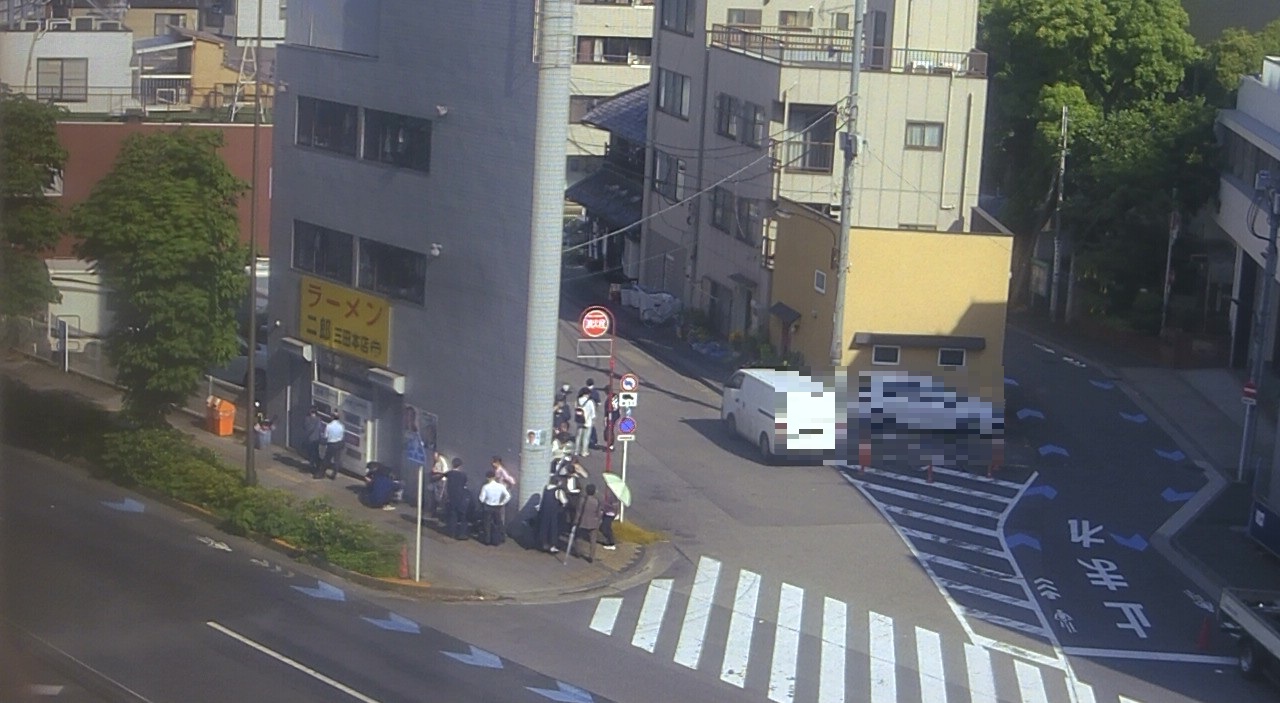 2026年5月14日ラーメン二郎三田本店の並び