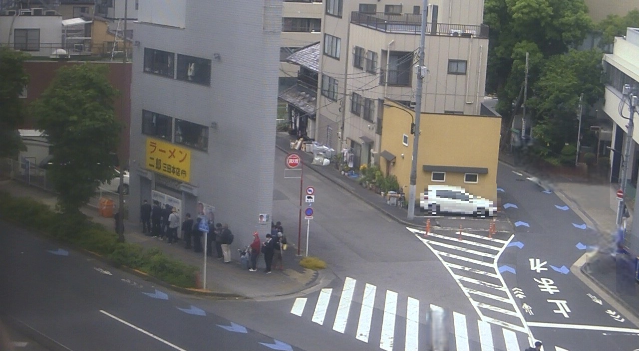 2026年5月15日ラーメン二郎三田本店の並び