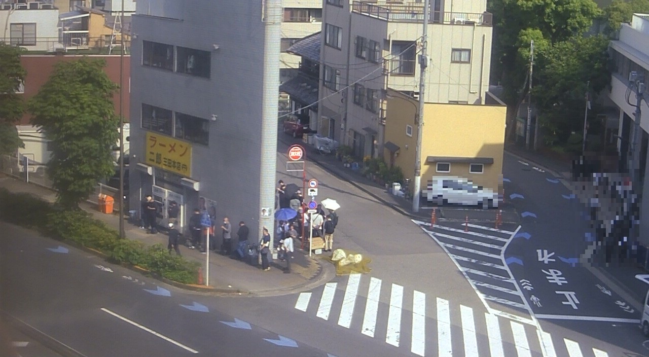 2026年5月16日ラーメン二郎三田本店の並び