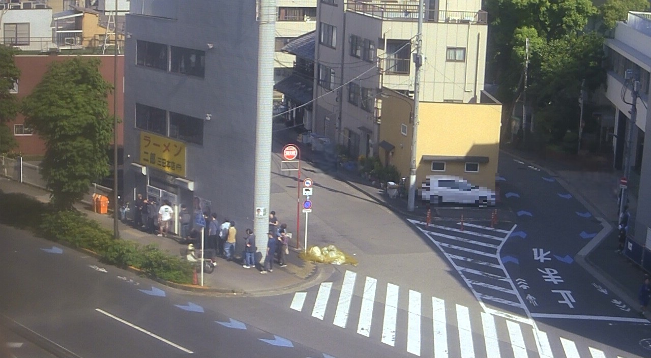 2026年5月19日ラーメン二郎三田本店の並び