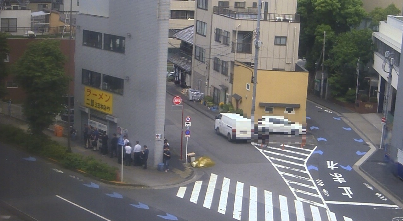 2026年5月20日ラーメン二郎三田本店の並び