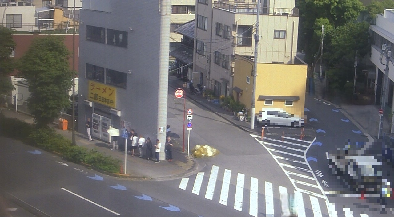 2026年5月26日ラーメン二郎三田本店の並び