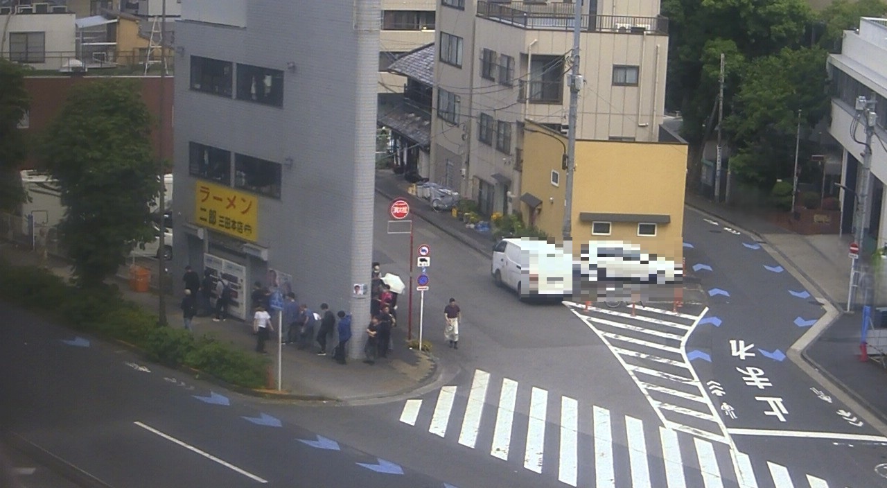 2026年5月28日ラーメン二郎三田本店の並び