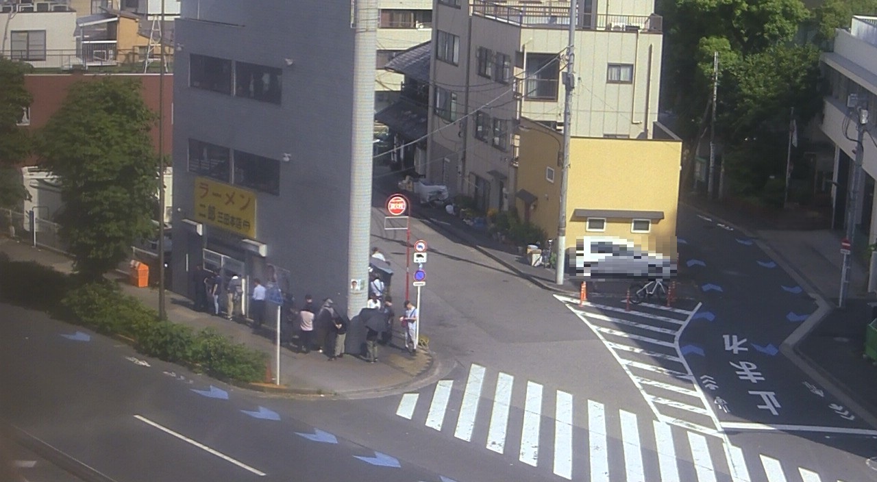 2026年5月29日ラーメン二郎三田本店の並び