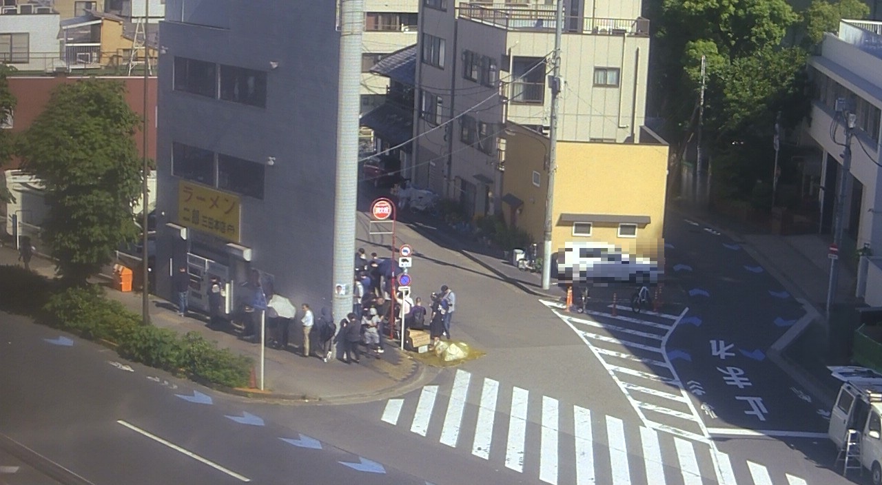 2026年5月30日ラーメン二郎三田本店の並び
