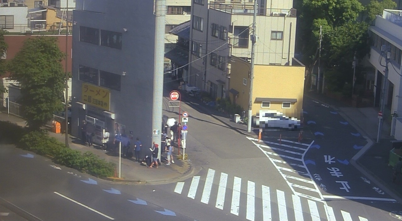 2026年6月1日ラーメン二郎三田本店の並び