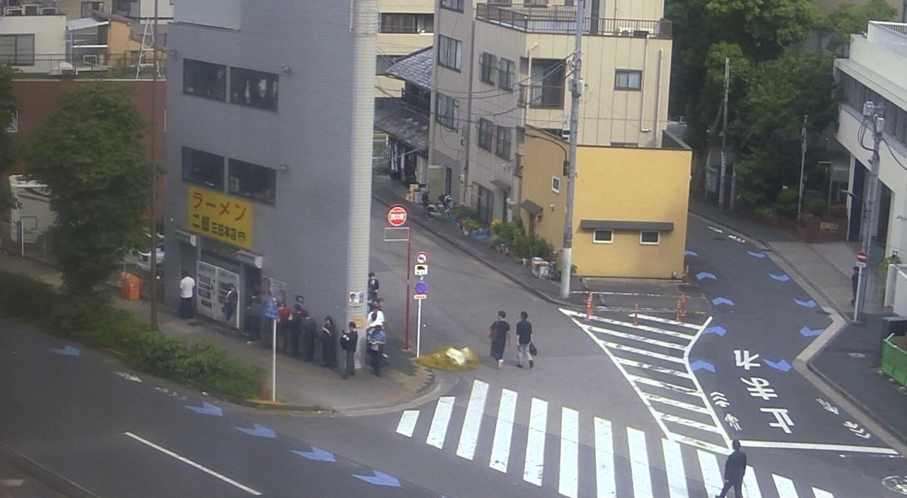 2026年6月2日ラーメン二郎三田本店の並び