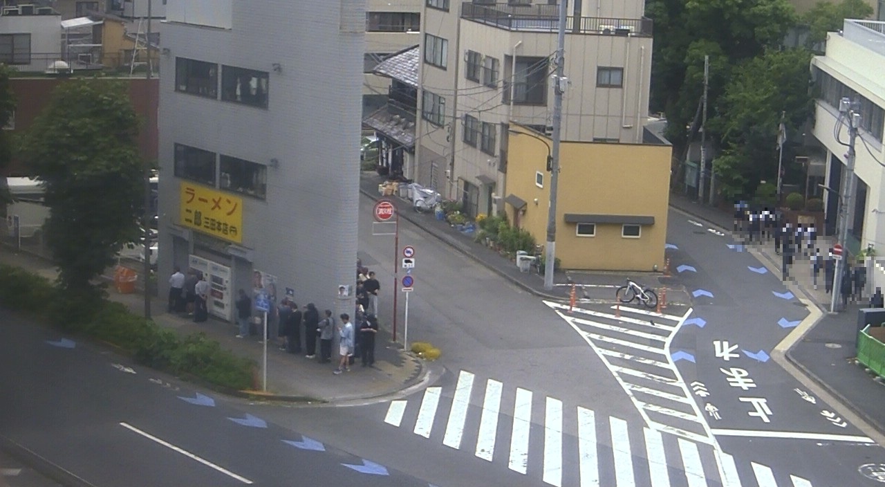 2026年6月5日ラーメン二郎三田本店の並び
