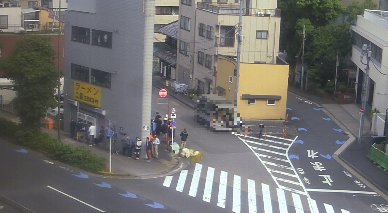2026年6月6日ラーメン二郎三田本店の並び