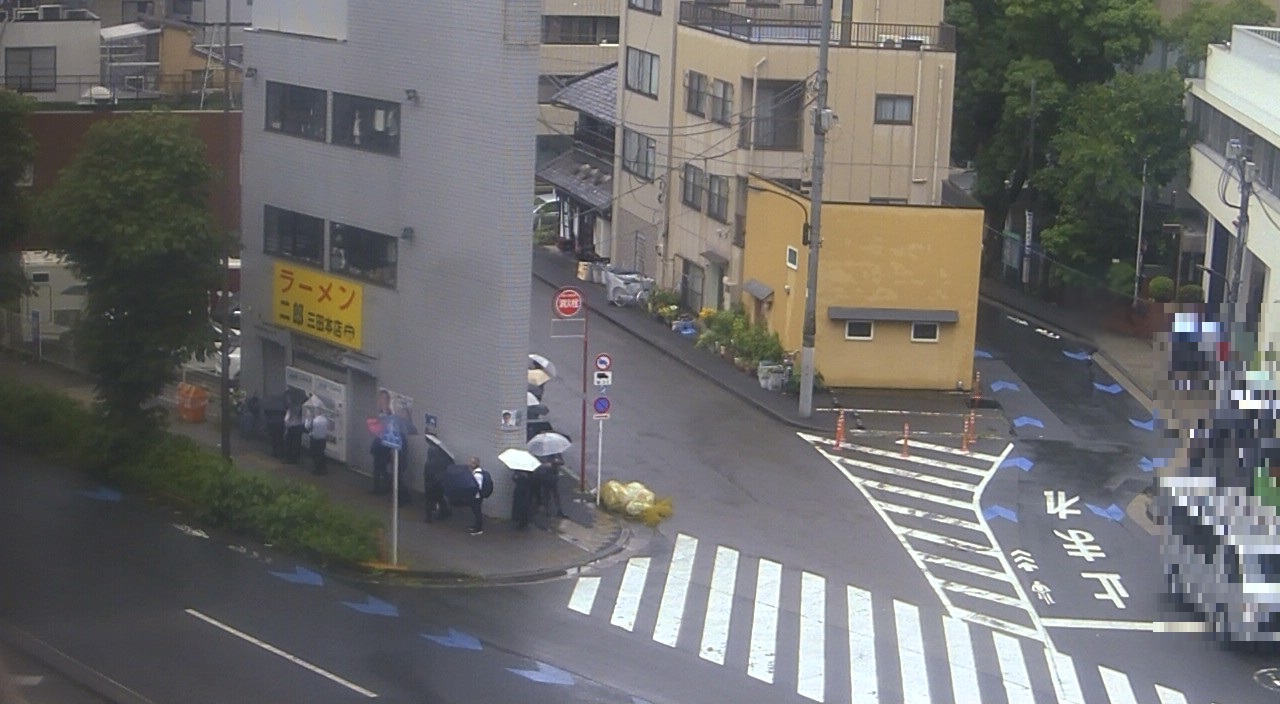 2026年6月9日ラーメン二郎三田本店の並び