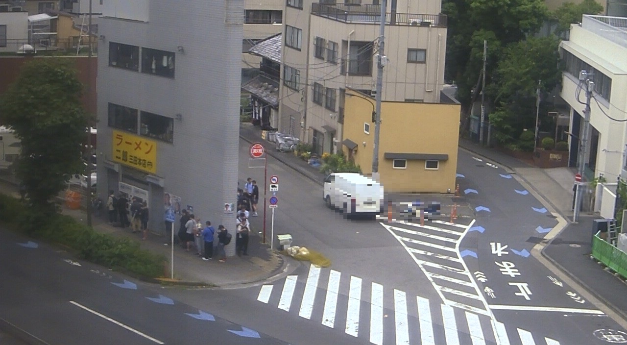2026年6月10日ラーメン二郎三田本店の並び
